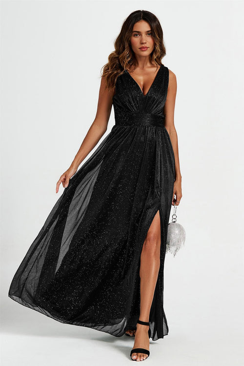 open lace back dress Sparkly Halter Mermaid Sequins Wedding Party Dresses