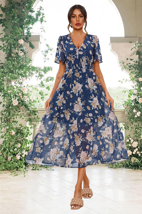 Summer Dresses Floral Zaful Outfit YUNZSXJY Womens Summer Dress Floral Boho Dress V Neck Strapped Swing