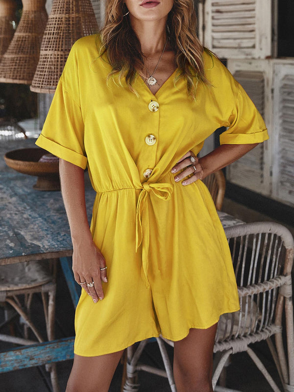 Playsuit In Yellow